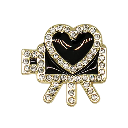 1pcs Designer Metal Shoe Charms Shinning Decorations for Sandal Pins for Women Girls Gift Pearl Shoe Accessories for Clog Buckle - Cheeky Fantail Finds