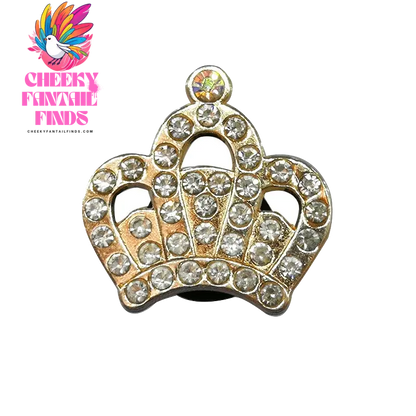 1pcs Designer Metal Shoe Charms Shinning Decorations for Sandal Pins for Women Girls Gift Pearl Shoe Accessories for Clog Buckle - Cheeky Fantail Finds