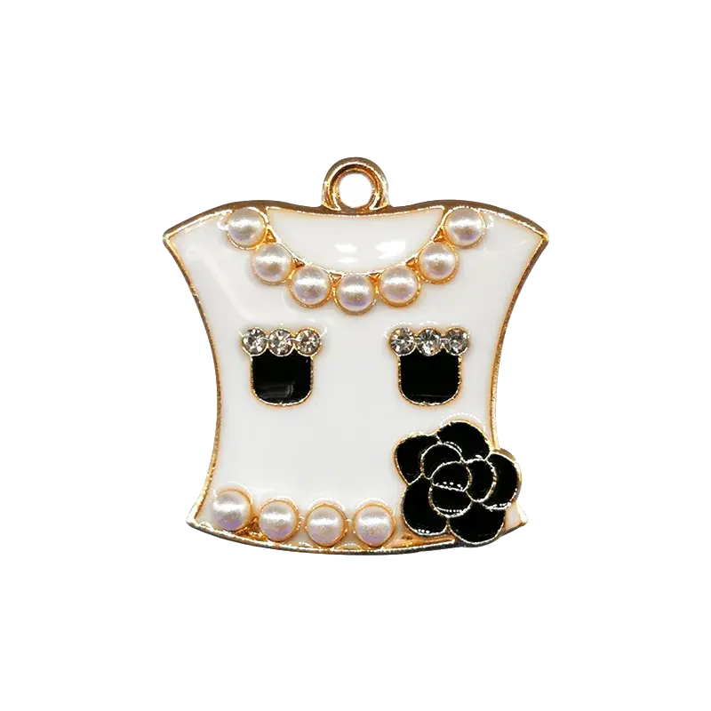 1pcs Designer Metal Shoe Charms Shinning Decorations for Sandal Pins for Women Girls Gift Pearl Shoe Accessories for Clog Buckle - Cheeky Fantail Finds