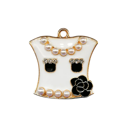 1pcs Designer Metal Shoe Charms Shinning Decorations for Sandal Pins for Women Girls Gift Pearl Shoe Accessories for Clog Buckle - Cheeky Fantail Finds
