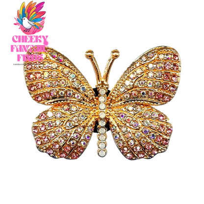 1pcs Designer Metal Shoe Charms Shinning Decorations for Sandal Pins for Women Girls Gift Pearl Shoe Accessories for Clog Buckle - Cheeky Fantail Finds
