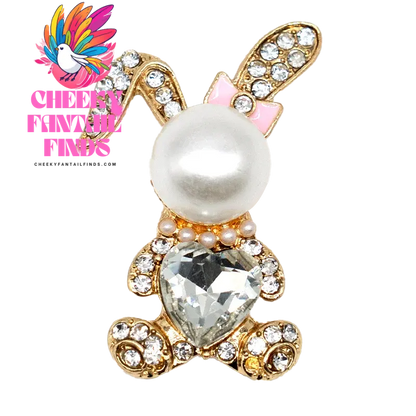 1pcs Designer Metal Shoe Charms Shinning Decorations for Sandal Pins for Women Girls Gift Pearl Shoe Accessories for Clog Buckle - Cheeky Fantail Finds