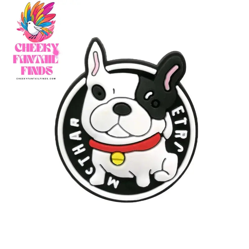 1pcs Dog Corgi Bulldog Shoe Charms Accessories,Shoe Decorations Pins for Woman Men Girls Boys Kids,Garden Sandals Clog Buckles Cheeky Fantail Finds