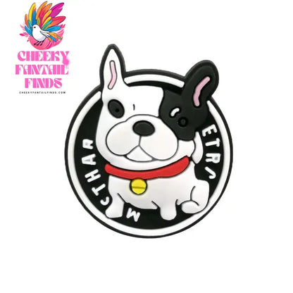 1pcs Dog Corgi Bulldog Shoe Charms Accessories,Shoe Decorations Pins for Woman Men Girls Boys Kids,Garden Sandals Clog Buckles Cheeky Fantail Finds