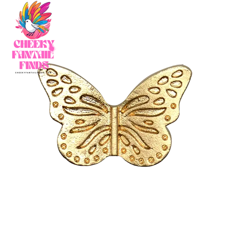 1pcs Golden Metal Shoes Charms Designer Luxury Butterfly Daisy Pins for Women Girls Shoes Decorations Accessories Buckles Gift - Cheeky Fantail Finds