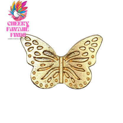 1pcs Golden Metal Shoes Charms Designer Luxury Butterfly Daisy Pins for Women Girls Shoes Decorations Accessories Buckles Gift - Cheeky Fantail Finds