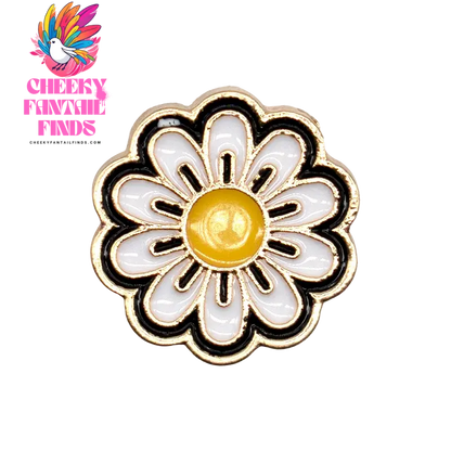 1pcs Golden Metal Shoes Charms Designer Luxury Butterfly Daisy Pins for Women Girls Shoes Decorations Accessories Buckles Gift - Cheeky Fantail Finds