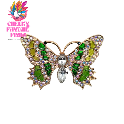 1pcs Golden Metal Shoes Charms Designer Luxury Butterfly Daisy Pins for Women Girls Shoes Decorations Accessories Buckles Gift - Cheeky Fantail Finds