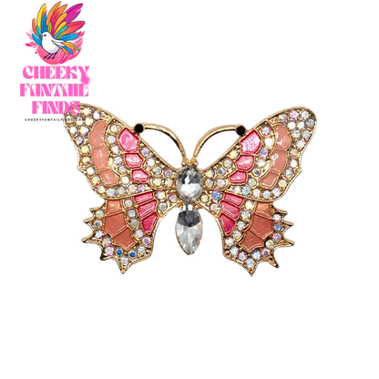 1pcs Golden Metal Shoes Charms Designer Luxury Butterfly Daisy Pins for Women Girls Shoes Decorations Accessories Buckles Gift - Cheeky Fantail Finds