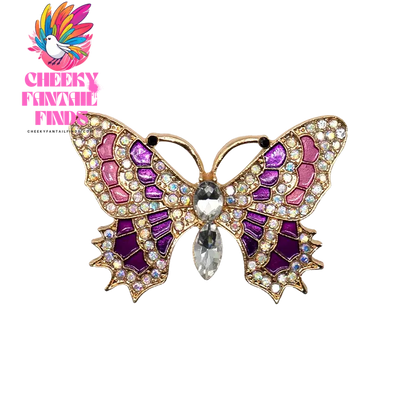 1pcs Golden Metal Shoes Charms Designer Luxury Butterfly Daisy Pins for Women Girls Shoes Decorations Accessories Buckles Gift - Cheeky Fantail Finds