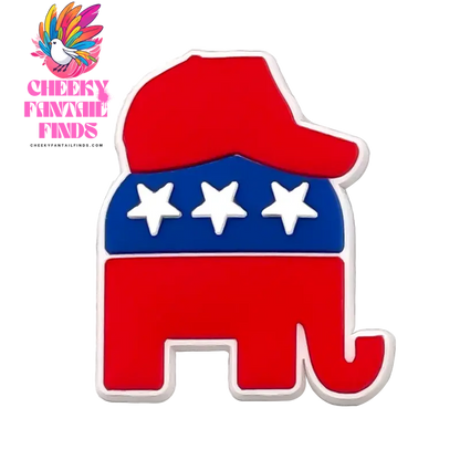 1pcs Hot new product PVC Cartoon American style decorative sandals  accessories decorative children gifts Cheeky Fantail Finds