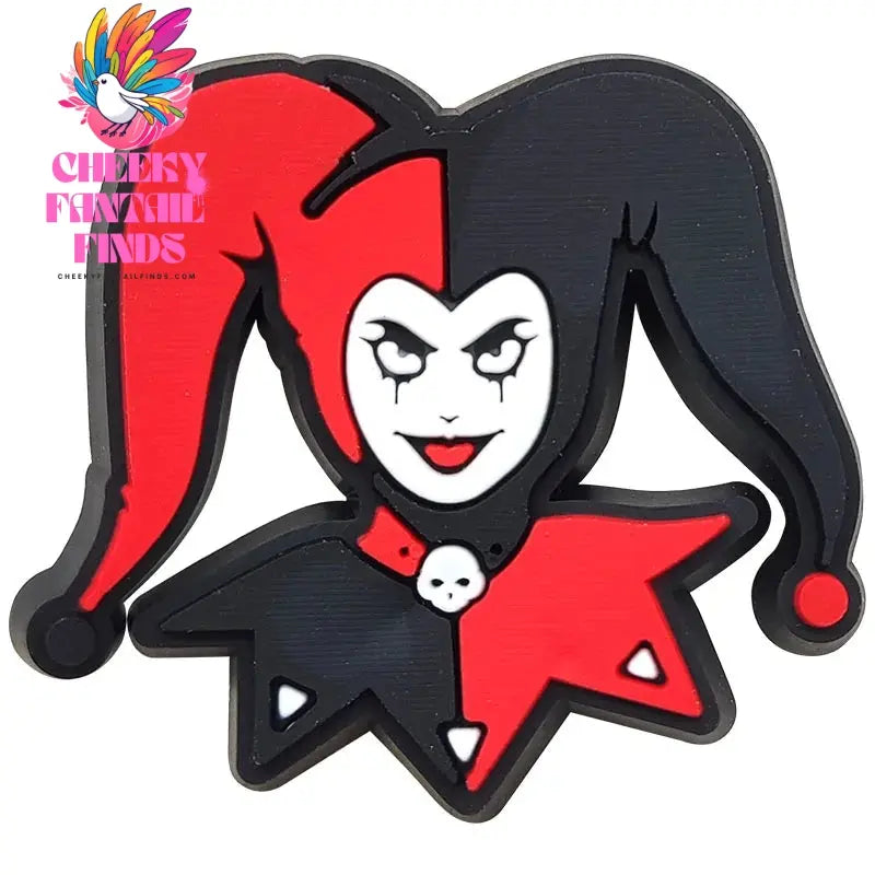 1pcs Joker Movie Cartoon Shoe Charms Accessories Children Shoe Decorations Fit Wristband Classic Clog Charms Party Present Cheeky Fantail Finds