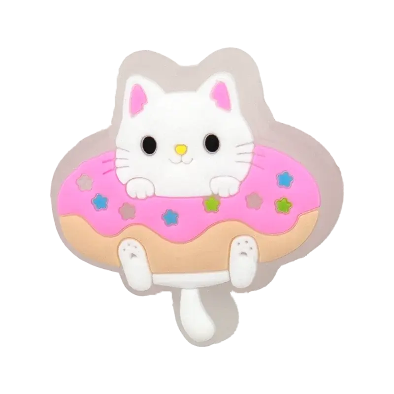 1pcs LED Cute Animals Shoes Charms Funny Duck Pig Panda Cat Luminous Shoe Decorations Pink Salamander Squid Clog Accessories - Cheeky Fantail Finds