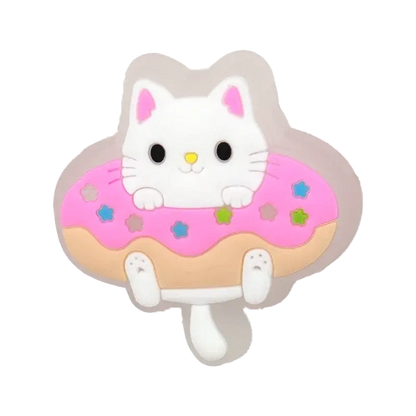 1pcs LED Cute Animals Shoes Charms Funny Duck Pig Panda Cat Luminous Shoe Decorations Pink Salamander Squid Clog Accessories - Cheeky Fantail Finds