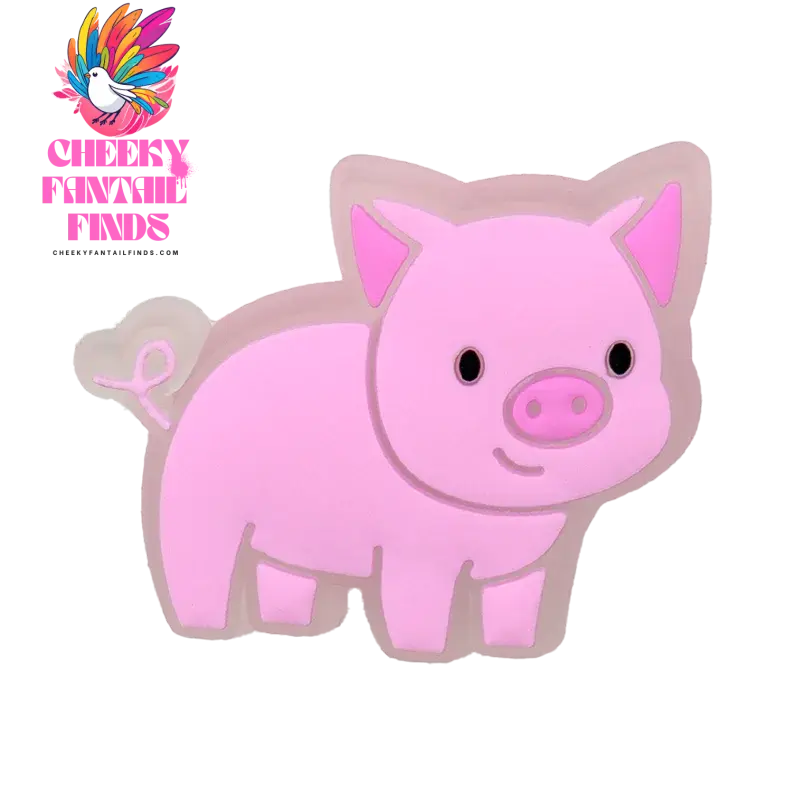1pcs LED Cute Animals Shoes Charms Funny Duck Pig Panda Cat Luminous Shoe Decorations Pink Salamander Squid Clog Accessories - Cheeky Fantail Finds