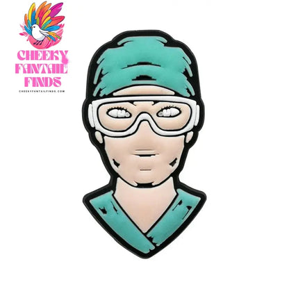 1pcs Medical Style PVC Shoe Charms Nurse Stethoscope Shoes Decorations Buckle Garden Sandal Accessories Ornaments - Cheeky Fantail Finds