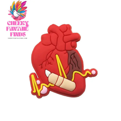 1pcs Medical Style PVC Shoe Charms Nurse Stethoscope Shoes Decorations Buckle Garden Sandal Accessories Ornaments - Cheeky Fantail Finds