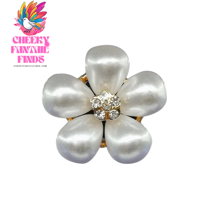 1pcs Metal Shoe Charms for Women Girls Daisy Lips Designer Shinning Golden Pins Shoes Accessories Decorations Buckle Gifts - Cheeky Fantail Finds