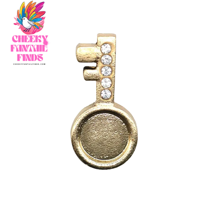 1pcs Metal Shoe Charms for Women Girls Daisy Lips Designer Shinning Golden Pins Shoes Accessories Decorations Buckle Gifts - Cheeky Fantail Finds