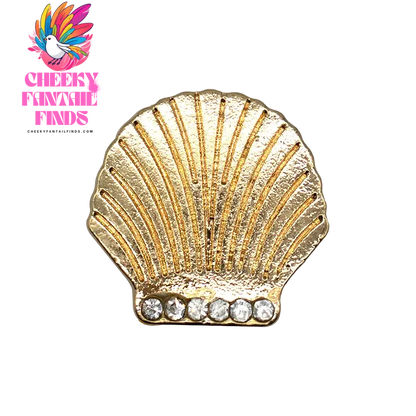 1pcs Metal Shoe Charms for Women Girls Daisy Lips Designer Shinning Golden Pins Shoes Accessories Decorations Buckle Gifts - Cheeky Fantail Finds