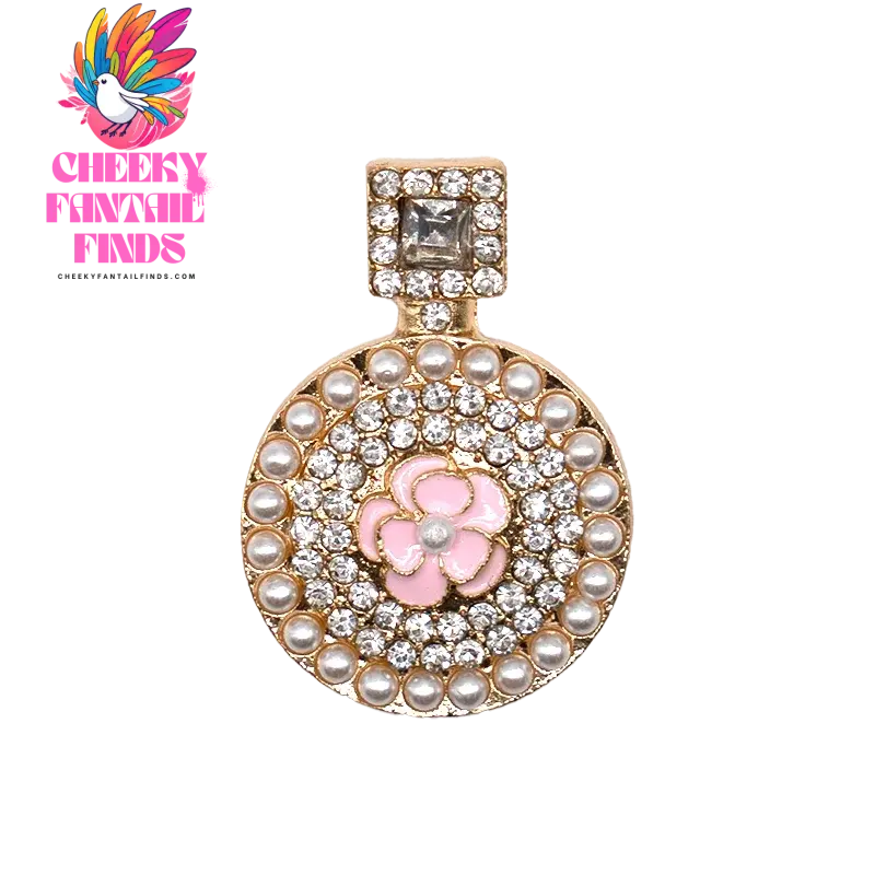 1pcs Metal Shoe Charms for Women Girls Daisy Lips Designer Shinning Golden Pins Shoes Accessories Decorations Buckle Gifts - Cheeky Fantail Finds