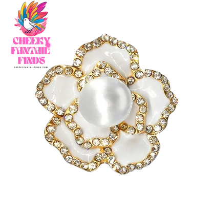 1pcs Metal Shoe Charms for Women Girls Daisy Lips Designer Shinning Golden Pins Shoes Accessories Decorations Buckle Gifts - Cheeky Fantail Finds