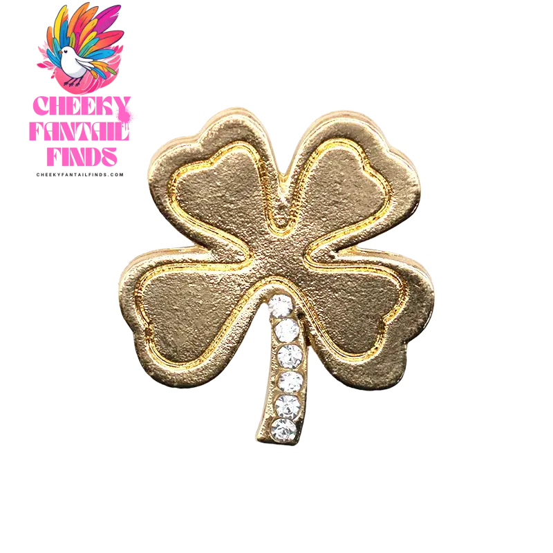 1pcs Metal Shoe Charms for Women Girls Daisy Lips Designer Shinning Golden Pins Shoes Accessories Decorations Buckle Gifts - Cheeky Fantail Finds