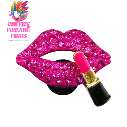 1pcs Metal Shoe Charms for Women Girls Daisy Lips Designer Shinning Golden Pins Shoes Accessories Decorations Buckle Gifts - Cheeky Fantail Finds