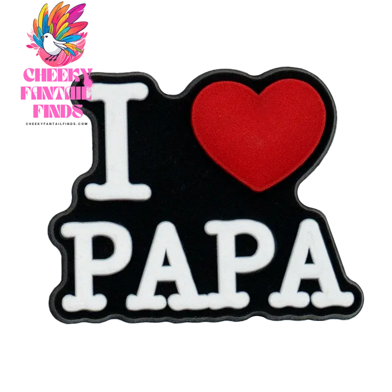 1pcs Mother's Day Charms for Dad Shoe Decorations Pins for Women Men Kids Girls Boys Favor Gifts Buckle Shoe Accessories - Cheeky Fantail Finds