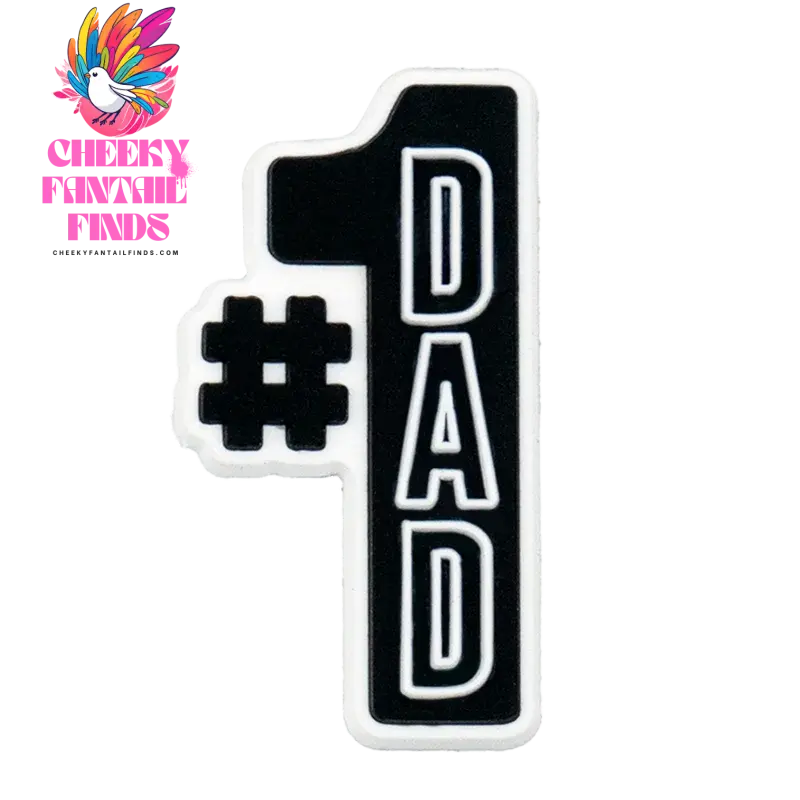 1pcs Mother's Day Charms for Dad Shoe Decorations Pins for Women Men Kids Girls Boys Favor Gifts Buckle Shoe Accessories - Cheeky Fantail Finds