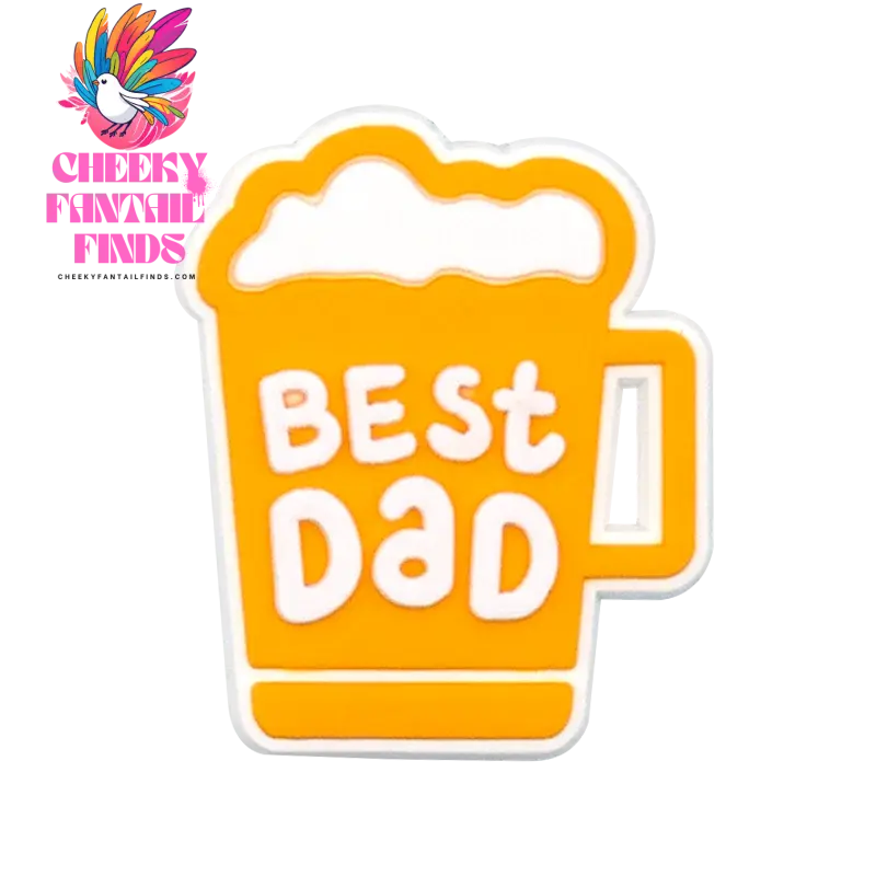 1pcs Mother's Day Charms for Dad Shoe Decorations Pins for Women Men Kids Girls Boys Favor Gifts Buckle Shoe Accessories - Cheeky Fantail Finds