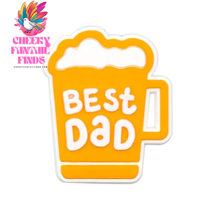 1pcs Mother's Day Charms for Dad Shoe Decorations Pins for Women Men Kids Girls Boys Favor Gifts Buckle Shoe Accessories - Cheeky Fantail Finds