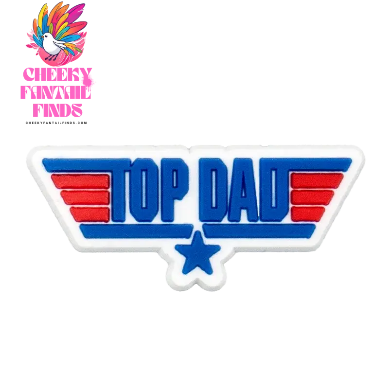 1pcs Mother's Day Charms for Dad Shoe Decorations Pins for Women Men Kids Girls Boys Favor Gifts Buckle Shoe Accessories - Cheeky Fantail Finds