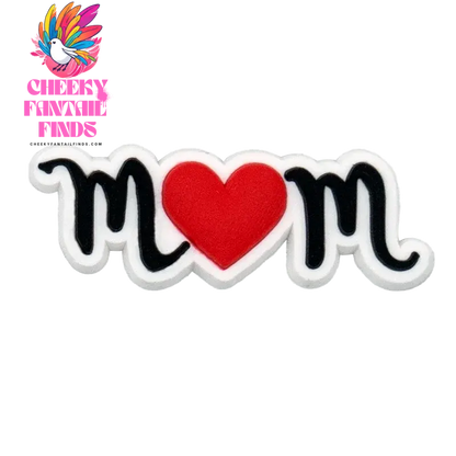 1pcs Mother's Day Charms for Dad Shoe Decorations Pins for Women Men Kids Girls Boys Favor Gifts Buckle Shoe Accessories - Cheeky Fantail Finds