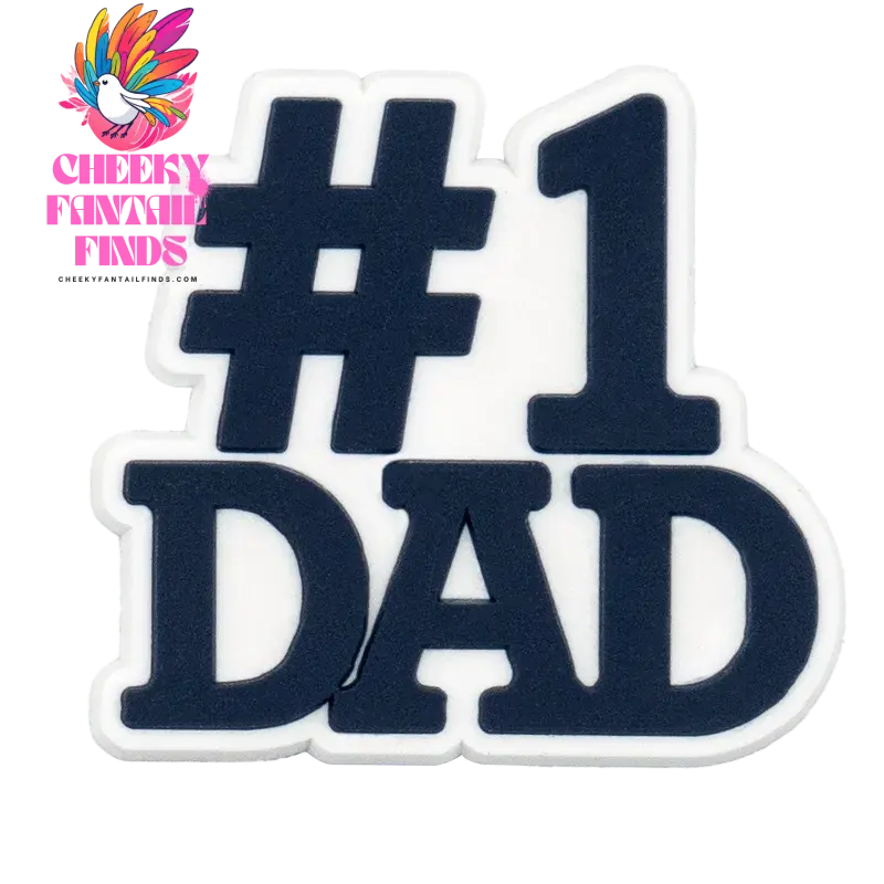 1pcs Mother's Day Charms for Dad Shoe Decorations Pins for Women Men Kids Girls Boys Favor Gifts Buckle Shoe Accessories - Cheeky Fantail Finds