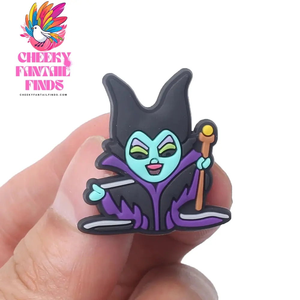 1pcs Movie Villain Role Cartoon Series Shoe Charms Accessories Shoe Decorations Fit Wristband Classic Clog Charms Party Present Cheeky Fantail Finds