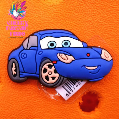 1pcs Original Cartoon Movie Racing Story Accessories Shoe Charms Sandals Decoration Cars PVC Clogs Clips Buckle for Kids Gifts Cheeky Fantail Finds