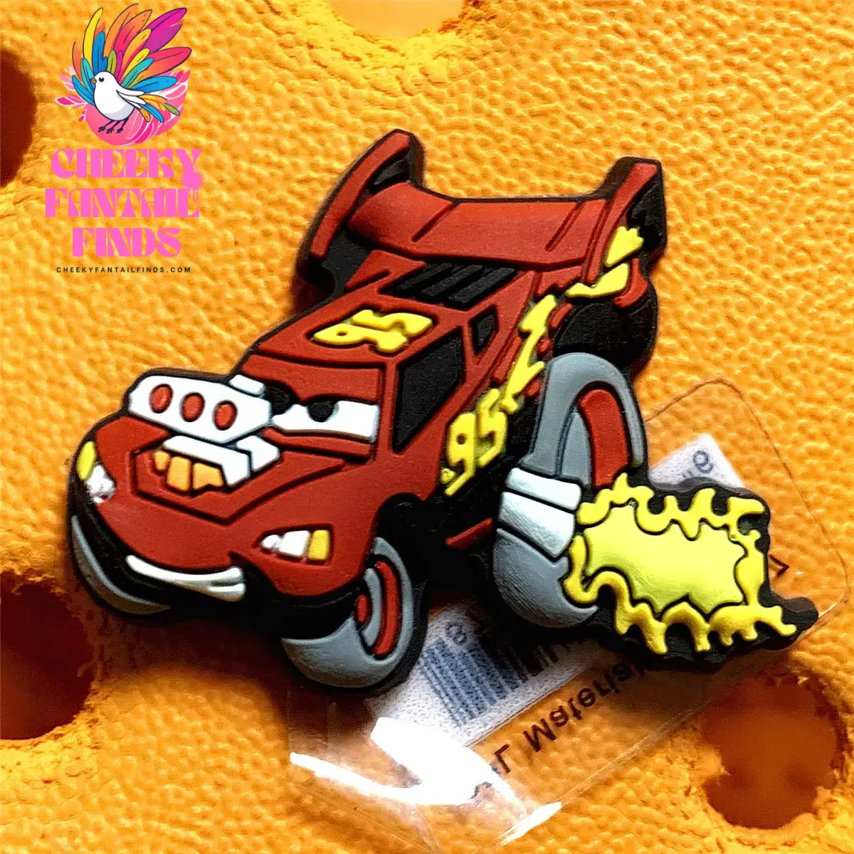 1pcs Original Cartoon Movie Racing Story Accessories Shoe Charms Sandals Decoration Cars PVC Clogs Clips Buckle for Kids Gifts Cheeky Fantail Finds
