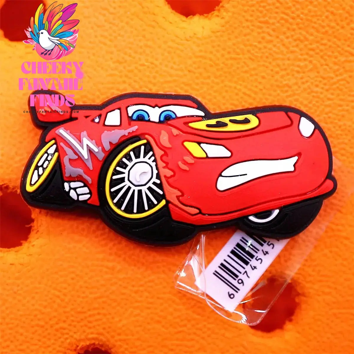 1pcs Original Cartoon Movie Racing Story Accessories Shoe Charms Sandals Decoration Cars PVC Clogs Clips Buckle for Kids Gifts Cheeky Fantail Finds