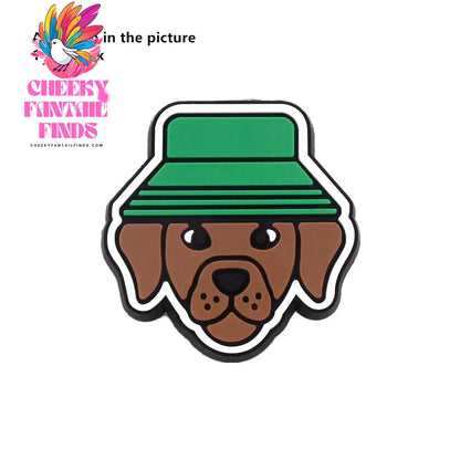 1pcs Original Cute Pets PVC Shoe Charms Funny Pug Designer Sandal Upper Decoration Accessories Bulldog Dog Cat Clog Pins Buckle Cheeky Fantail Finds