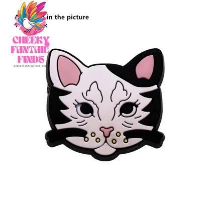 1pcs Original Cute Pets PVC Shoe Charms Funny Pug Designer Sandal Upper Decoration Accessories Bulldog Dog Cat Clog Pins Buckle Cheeky Fantail Finds