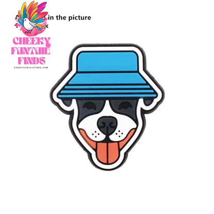 1pcs Original Cute Pets PVC Shoe Charms Funny Pug Designer Sandal Upper Decoration Accessories Bulldog Dog Cat Clog Pins Buckle Cheeky Fantail Finds