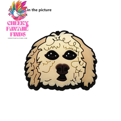 1pcs Original Cute Pets PVC Shoe Charms Funny Pug Designer Sandal Upper Decoration Accessories Bulldog Dog Cat Clog Pins Buckle Cheeky Fantail Finds