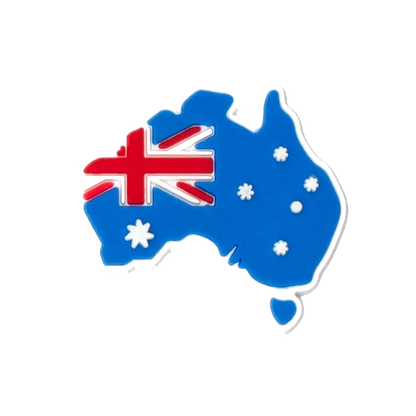 1pcs PVC Australia Style Shoe Charms Accessories Koalas Shoe Decorations Pins for Women Men Flag Gifts Clog Buckles Sandal - Cheeky Fantail Finds