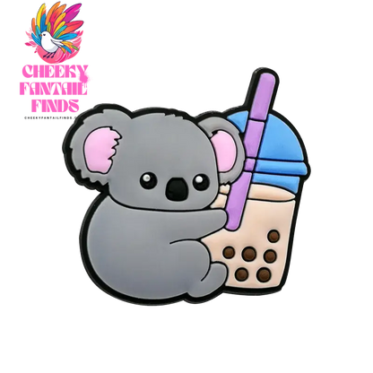 1pcs PVC Australia Style Shoe Charms Accessories Koalas Shoe Decorations Pins for Women Men Flag Gifts Clog Buckles Sandal - Cheeky Fantail Finds