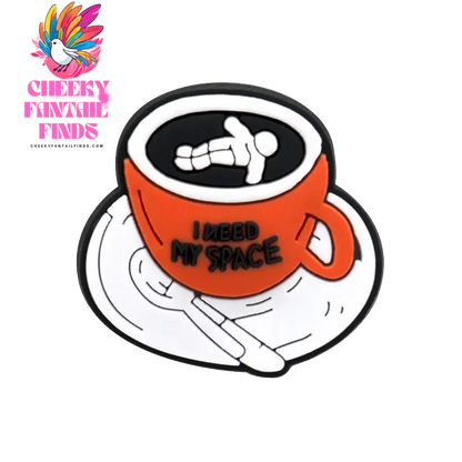 1pcs PVC Charms Coffee for Girls Office Shoe Accessories Pins for Clogs Sandals Adult Shoe Charms for Women Girls Faovr Gifts - Cheeky Fantail Finds
