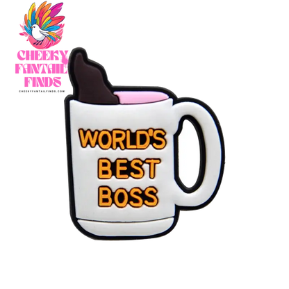 1pcs PVC Charms Coffee for Girls Office Shoe Accessories Pins for Clogs Sandals Adult Shoe Charms for Women Girls Faovr Gifts - Cheeky Fantail Finds