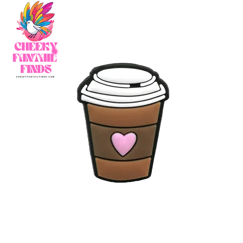 1pcs PVC Charms Coffee for Girls Office Shoe Accessories Pins for Clogs Sandals Adult Shoe Charms for Women Girls Faovr Gifts - Cheeky Fantail Finds