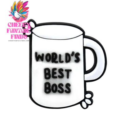 1pcs PVC Charms Coffee for Girls Office Shoe Accessories Pins for Clogs Sandals Adult Shoe Charms for Women Girls Faovr Gifts - Cheeky Fantail Finds