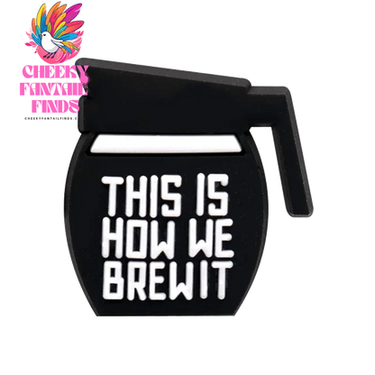 1pcs PVC Charms Coffee for Girls Office Shoe Accessories Pins for Clogs Sandals Adult Shoe Charms for Women Girls Faovr Gifts - Cheeky Fantail Finds